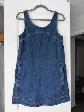 Pilcro Anthropologie Denim Shift Mini Dress Size 2